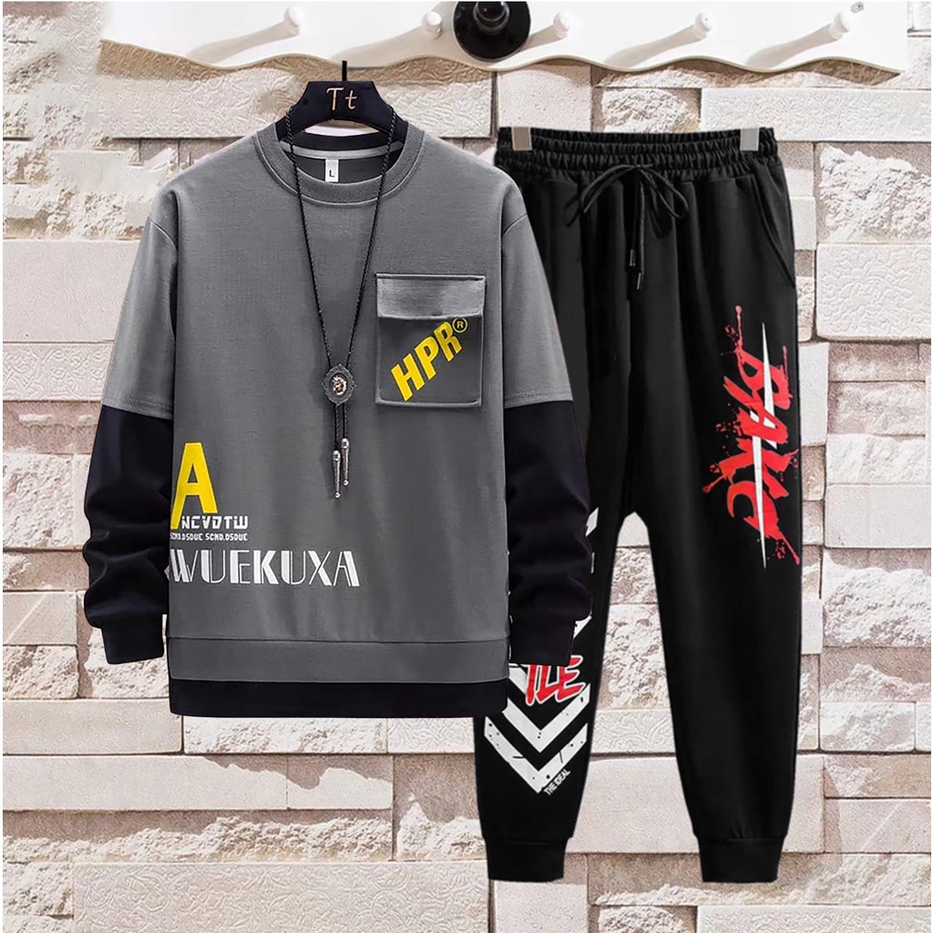 ALIPIO FASHION - SETELAN HPR / satu stell / sweater / jogger / keren