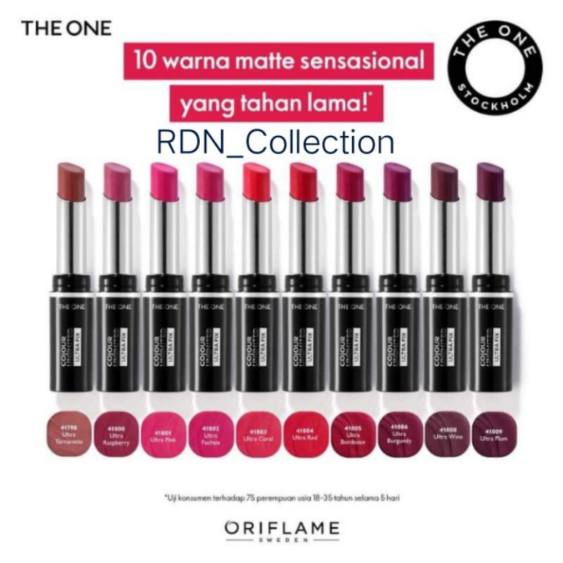 LIPSTIK THE ONE COLOUR UNLIMITED ULTRA FIX LIPSTIK tahan lama SALE