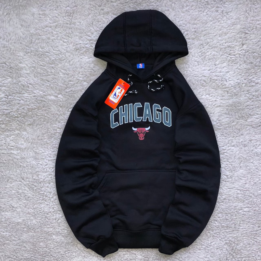 COD JAKET SWEATER HOODIE JORDAN CHICAGO BULLS 23 MERAH AUTHENTIC
