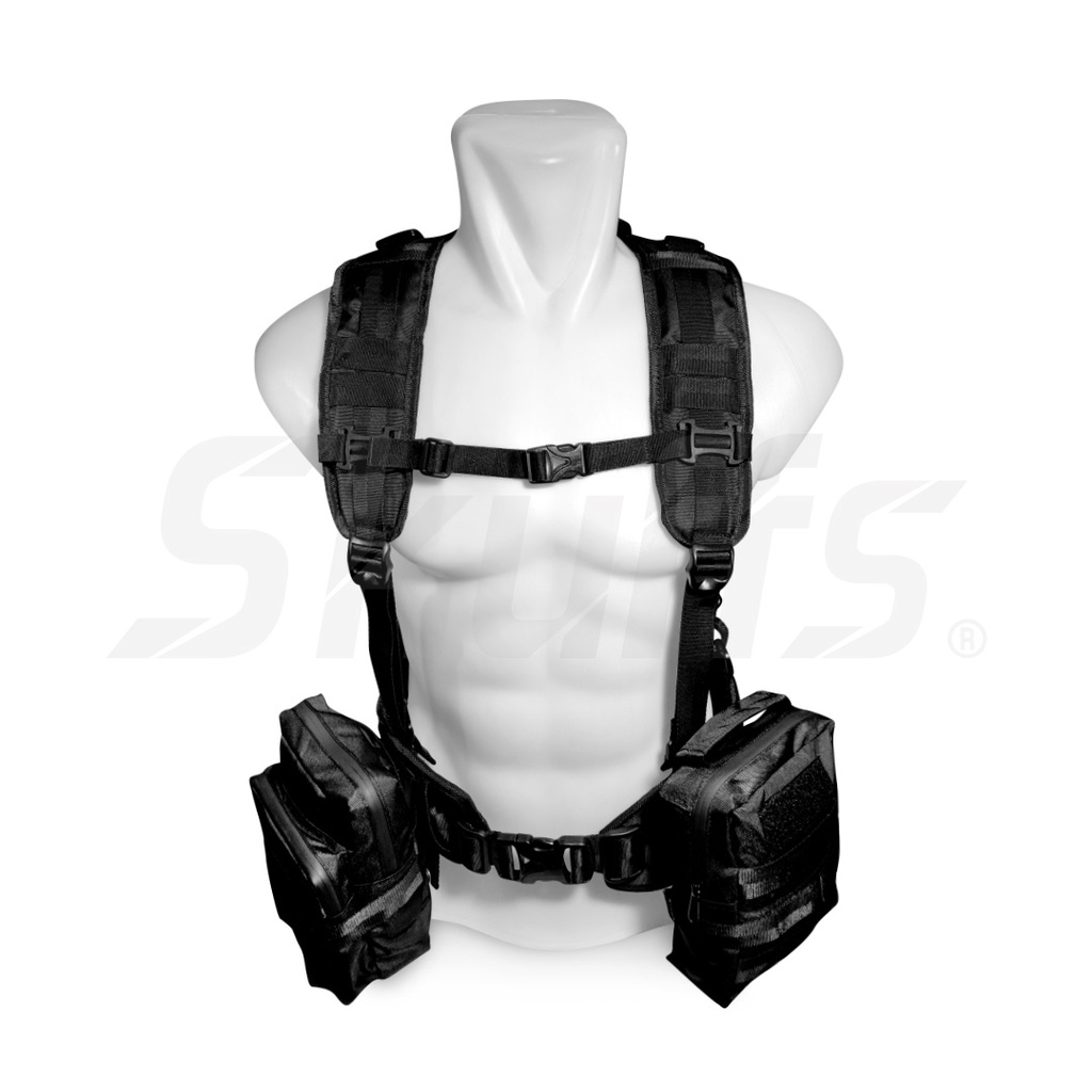 Skuffs Ronin chest bag chest rig bag waist bag tas selempang tas dada cross chest bag vest