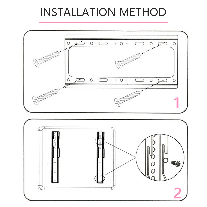 *Fujiyama*   Bracket TV Dudukan LCD  TV LED Yang Dapat Disesuaikan[14 inch-42 inch]