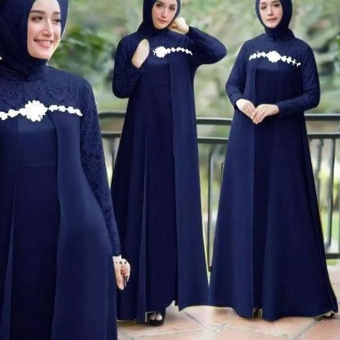 Hot - Gamis Ukuran M~L~XL  Gamis Barukat Kondangan / Long Dress / Gamis Pesta / Gamis Wanita Muslim 