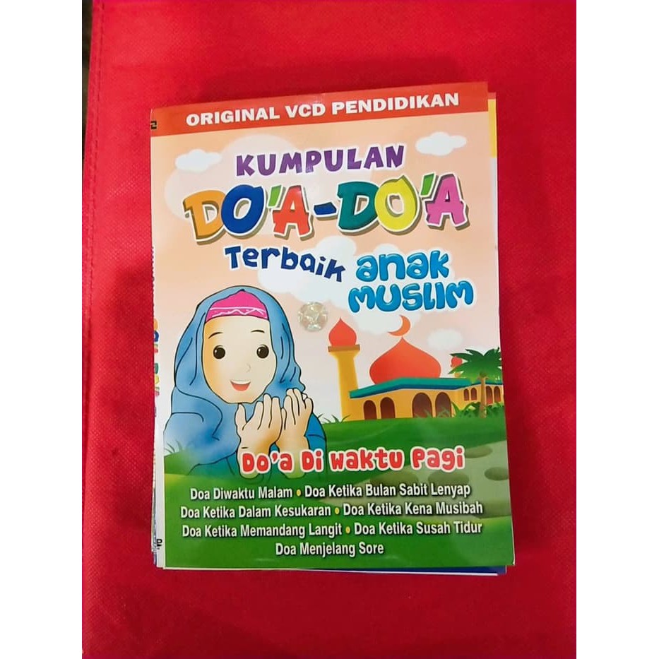 BEST QUALITY Vcd Video Original Anak Kumpulan Belajar Doa Doa Anak Muslim TERLARIS DTS ENTERTAINMENT