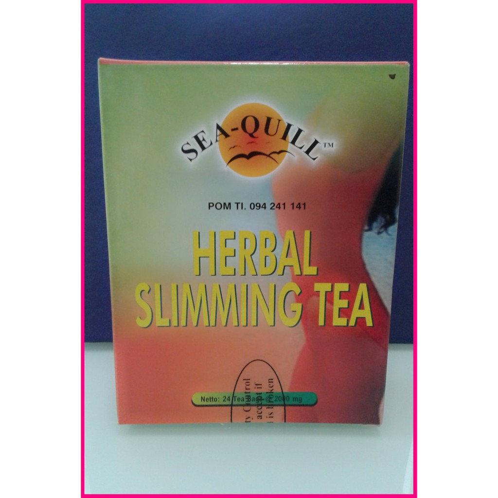 Sea Quill Herbal Slimming Tea Sea Quill Herbal Slimming Tea Asli 100 Original Shopee Indonesia