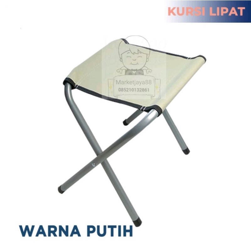 Ready KURSI LIPAT Bangku Memancing Piknik Camping Hiking Outdoor Fishing Mini Chair Serbaguna