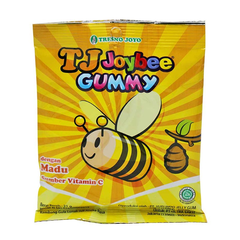 

Madu TJ Joybee Gummy Sachet 21gr ,