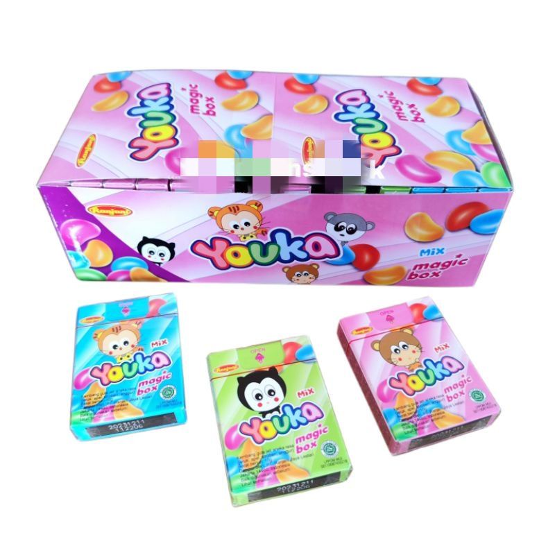 

Youka Magic Candy Box 1 pack isi 30