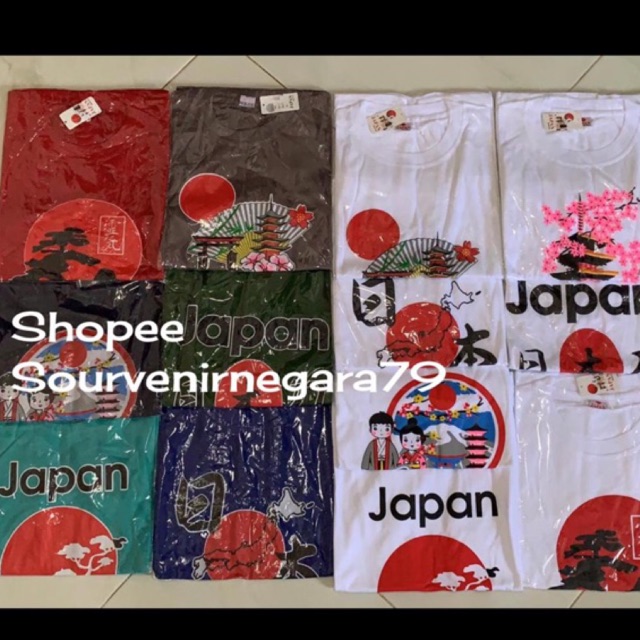 Kaos sourvenir japan