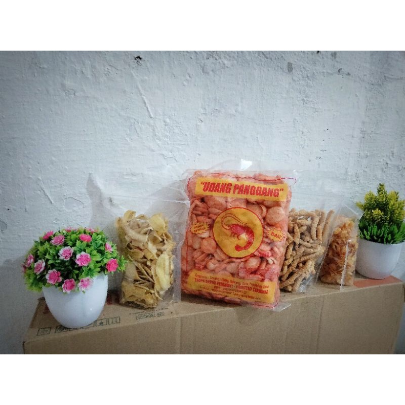 

kripik udang panggang