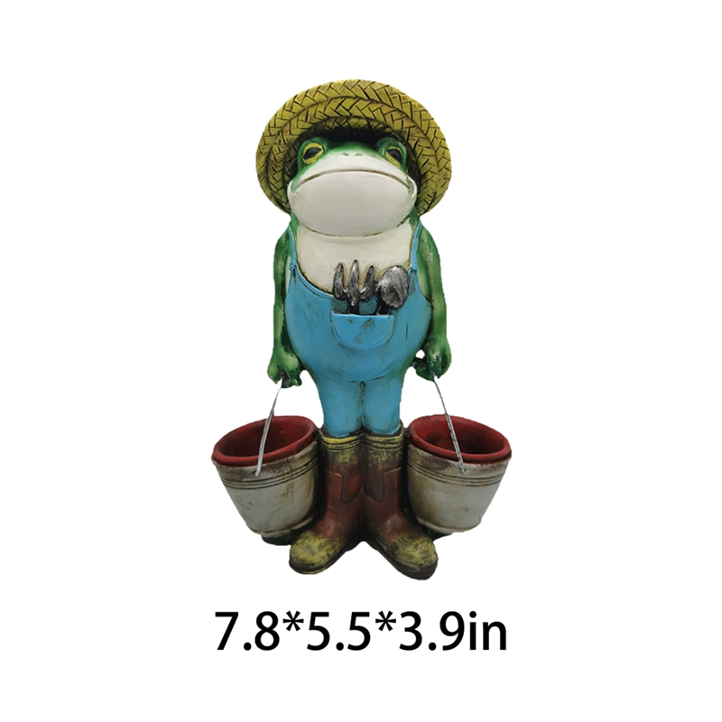 Pot Bunga Desain Kartun Kodok Untuk Dekorasi Taman Shopee Indonesia