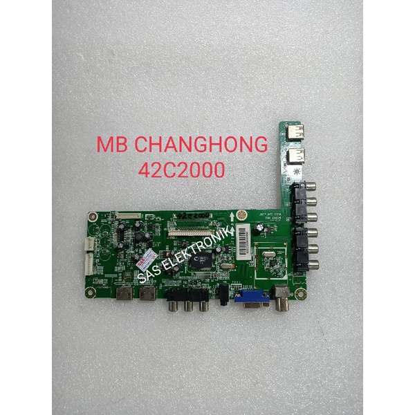 MB MOTHERBOARD MAINBOARD MESIN TV LED CHANGHONG 42 42C2000