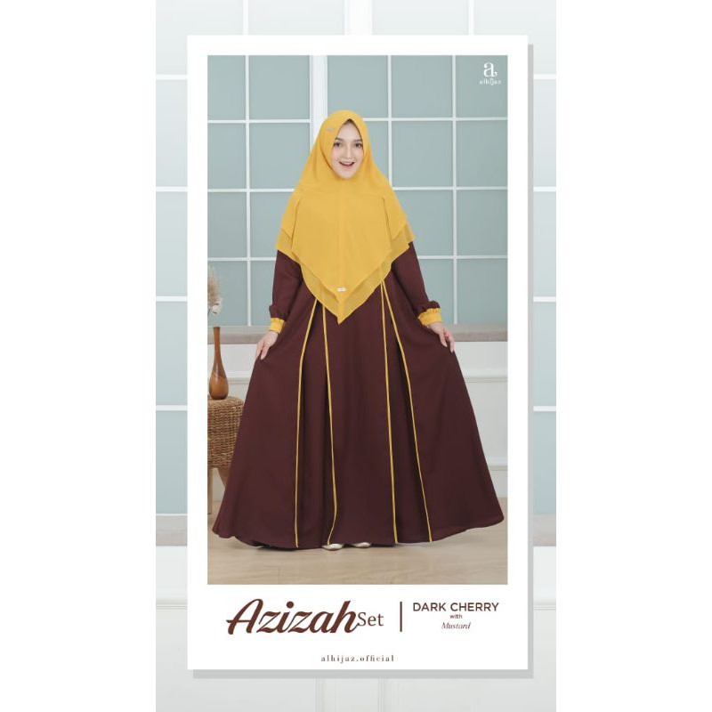 (Size XXL) Azizah Gamis Set Ori Alhijaz