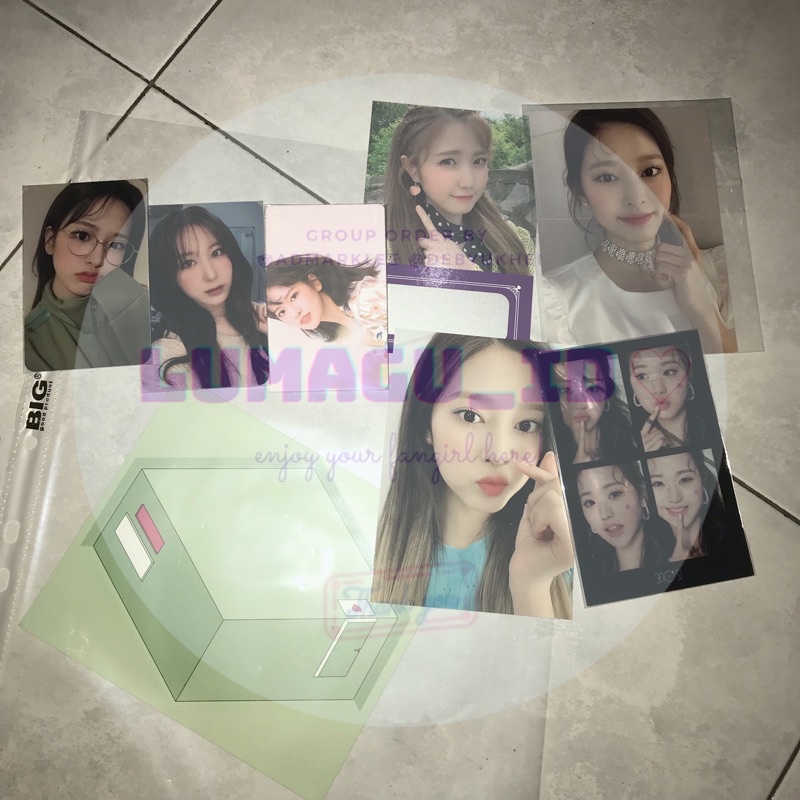 PC Yujin Specs Chaeyon Minju Wonyoung Hitomi Oneric Diary BOOKED