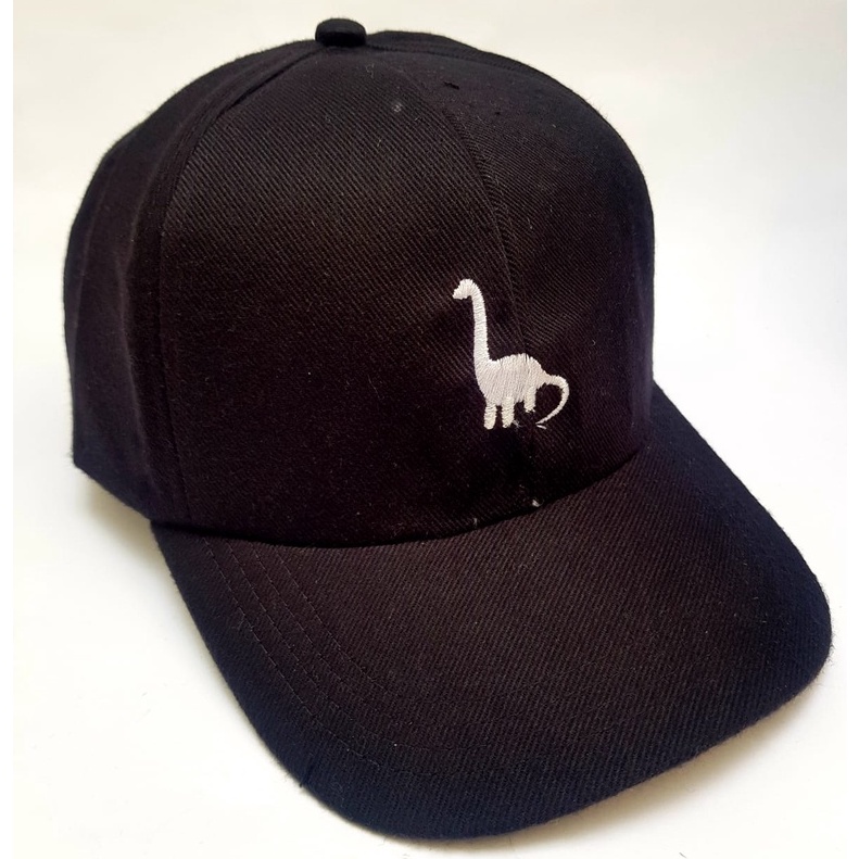 Topi Baseball Bordir Brontosaurus - Dino/Topi BISBAL bordir BRONTO