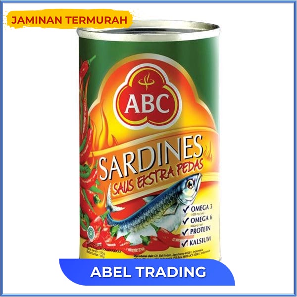 

ABC SARDINES EXTRA HOT 155 GR