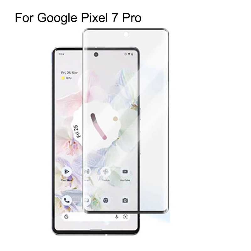 1pc Pelindung Layar Anti Gores Untuk Google Pixel 7 / 7 Pro