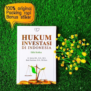 Jual BUKU HUKUM INVESTASI DI INDONESIA SALIM HS | Shopee Indonesia