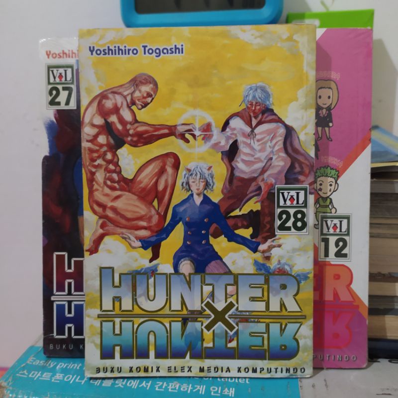 Komik Hunter x hunter vol 12, 27, 28