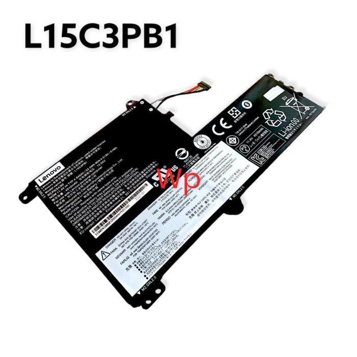 Baterai Lenovo Ideapad Flex 4 1470 1480 1580 Yoga 510 L15C3PB1