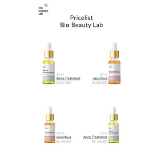 Jual BIO BEAUTY LAB Luxurious Facial Oil Serum / Indonesia Facial Wash ...