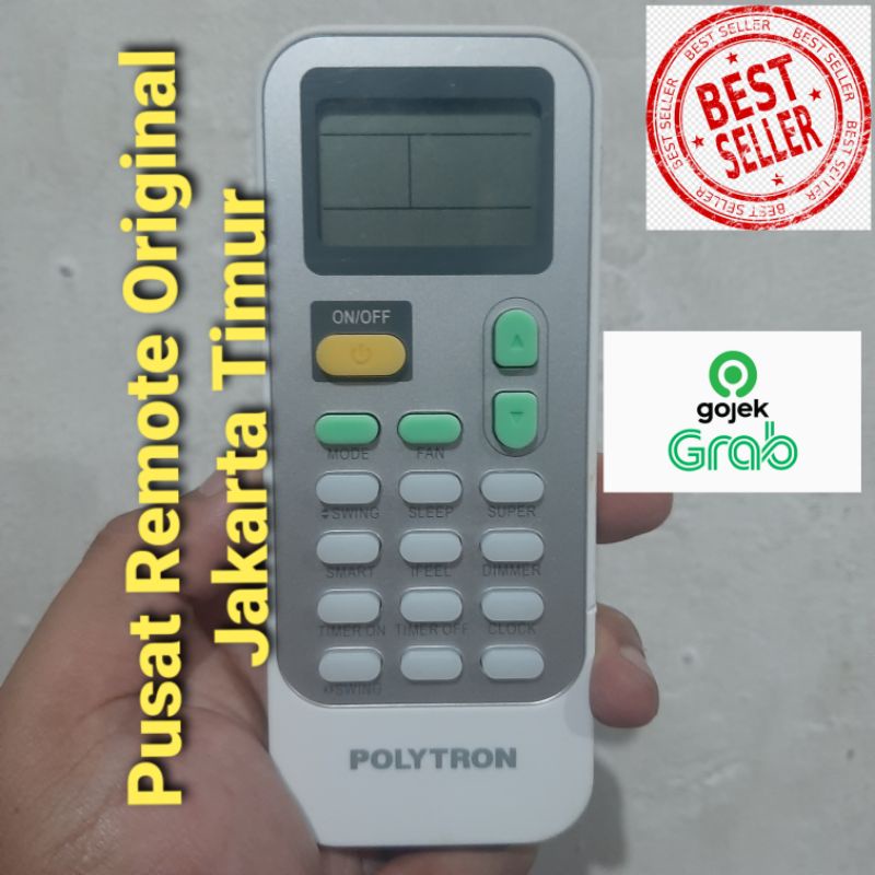 REMOTE REMOT AC POLYTRON J1-05E ORIGINAL ASLI