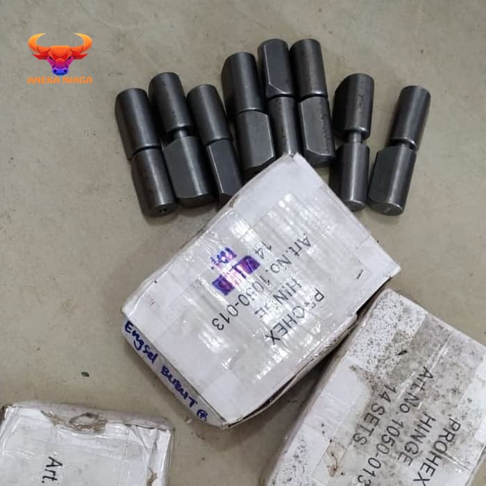 ANEKA- PROHEX engsel bubut 22mml pintu besi engsel pagar besi KUPING 1PC