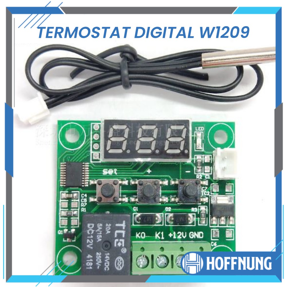 Termostat Digital XH-W1209 12V DC Temperature Controller Thermostat