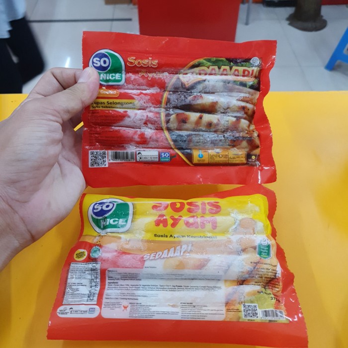 

15S 375GR - SO NICE SOSIS BAKAR SEDAP / FROZEN FOOD SONICE 052811 atayatoko