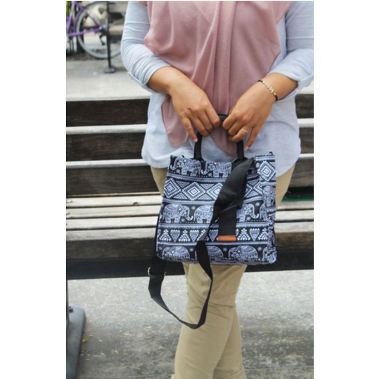 (GROSIR) Slingbag Kanvas MJ Premium / Handbag Kanvas MJ Premium / TAS WANITA