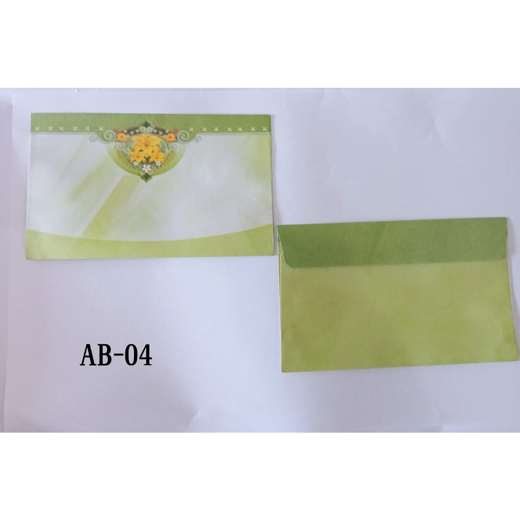 

Blangko Amplop Motif AB-04 Murah Isi 50