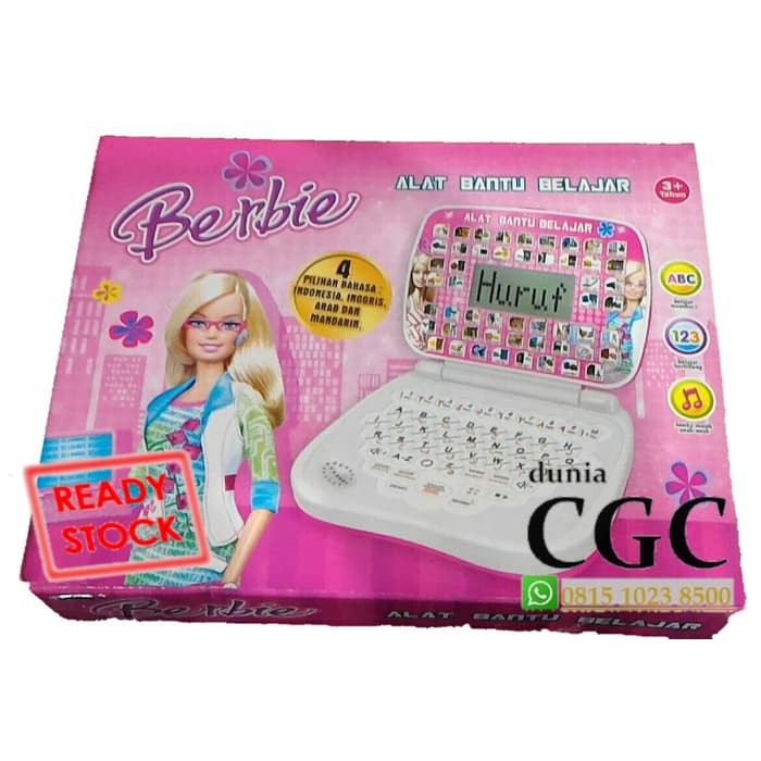 barbie pink laptop