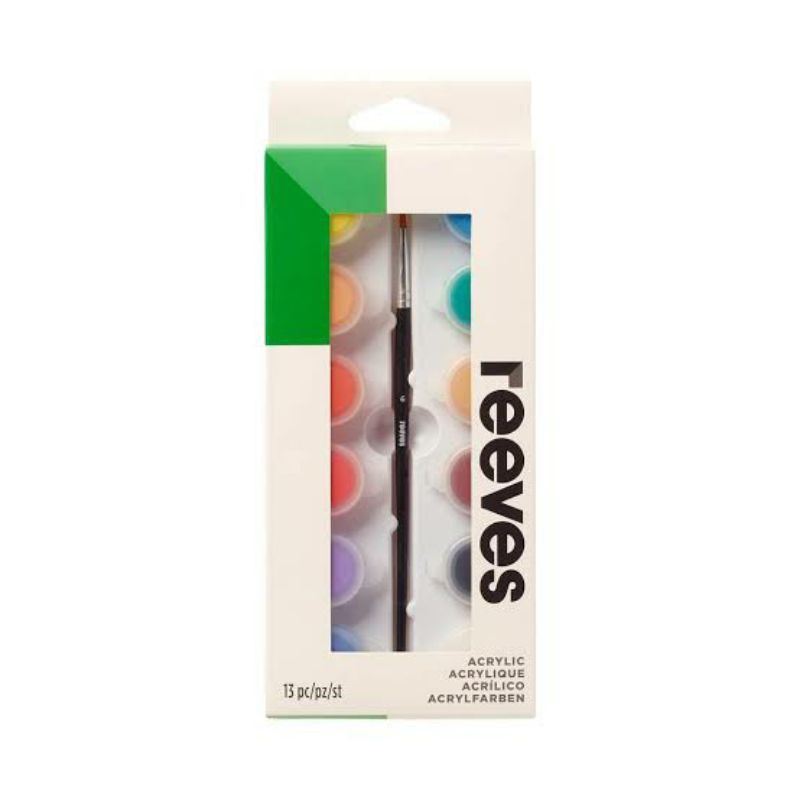 

REEVES MINI ACRYLIC PAINT IN POT CAT AKRILIK