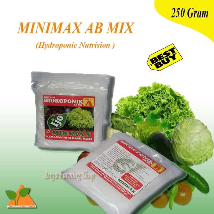 Nutrisi AB Mix / Minimax /AB Mix/ Hidroponik / Pupuk Best Quality