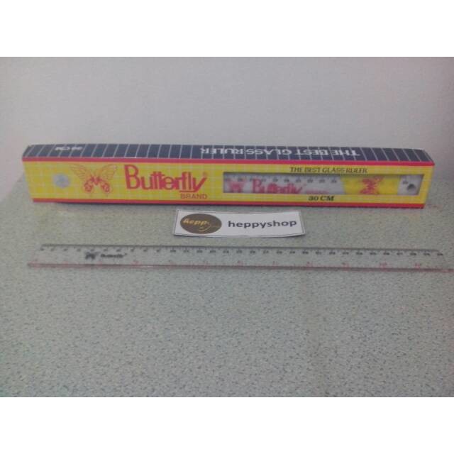 

Unik Penggaris Butterfly 30cm Diskon