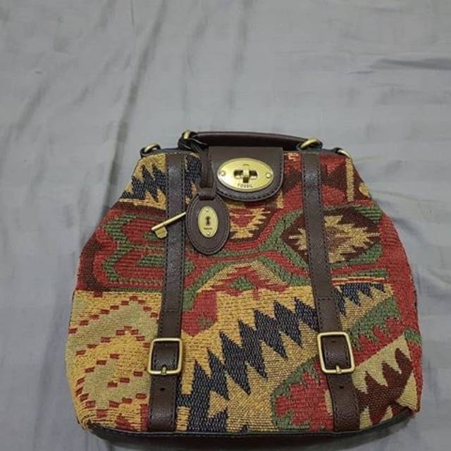 Preloved fossil emilia backpack