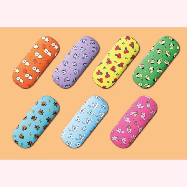 (JAPAN) BTS / BT21 - Glasses Case (Tempat Kacamata)