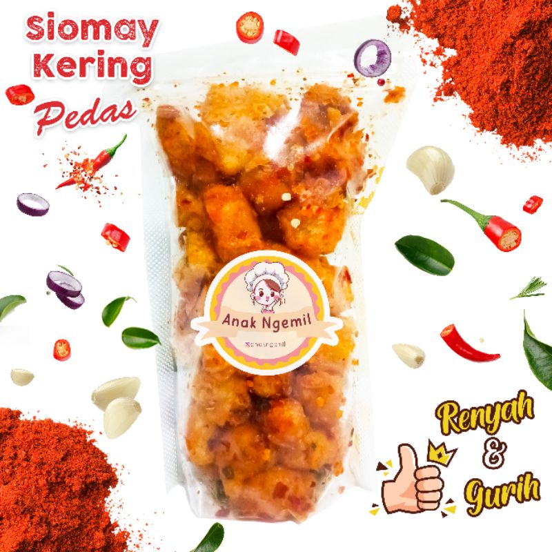

Siomay Kering Pedas 180gr