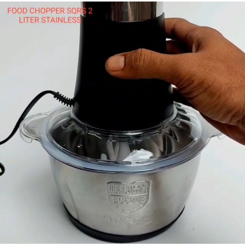SQRS Meat Grinder Blender Daging Bumbu Sayur dan Buah
