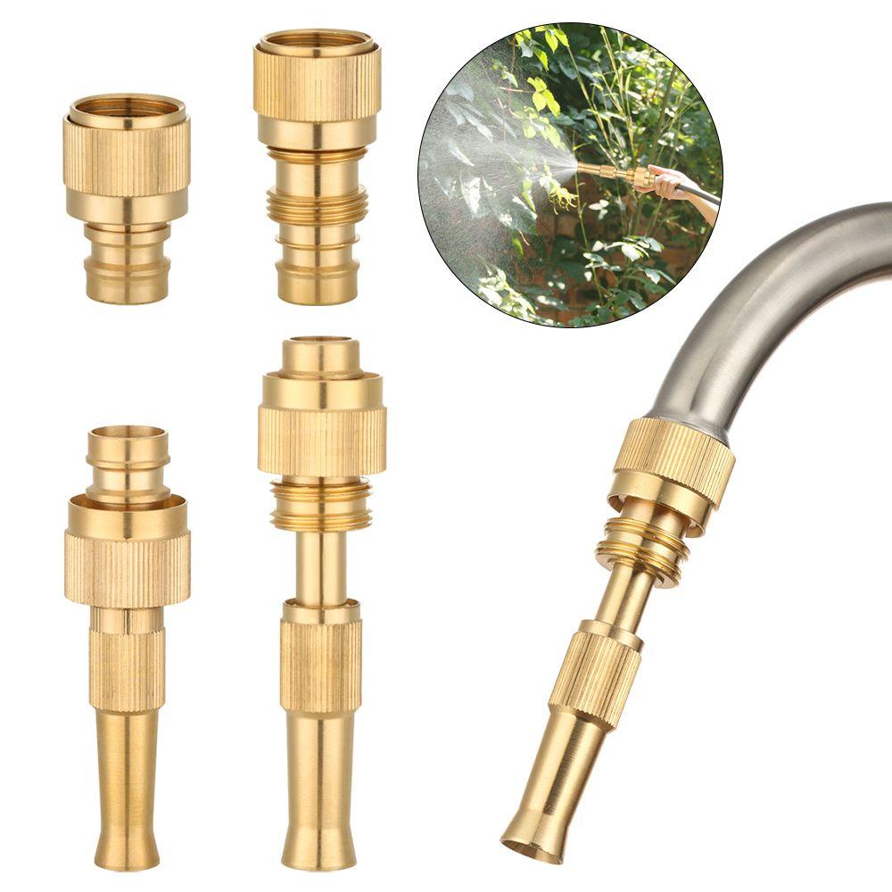 Solighter Spray Nozzle Adjustable Adaptor Selang Tekanan Tinggi Antarmuka Pipa Air