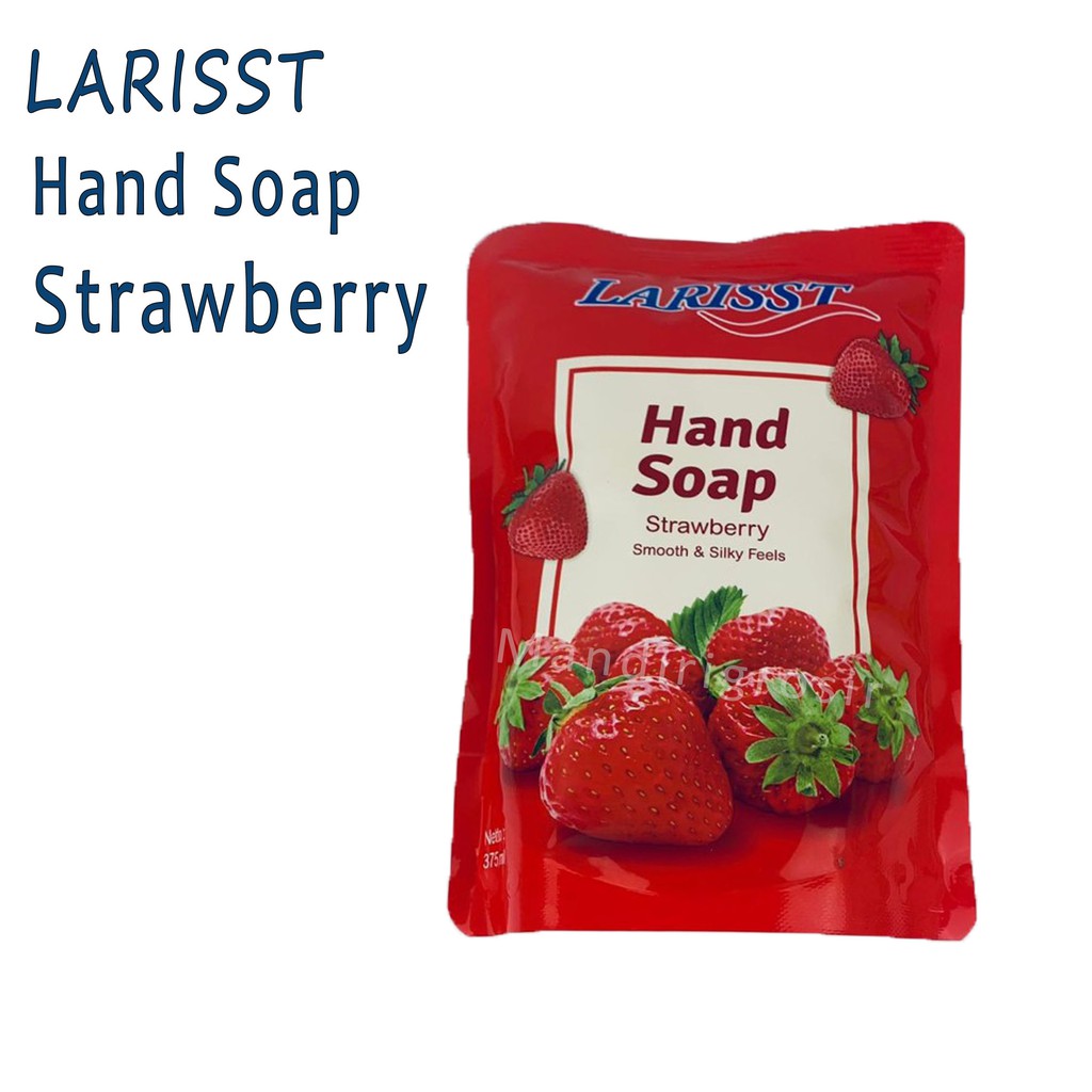 Hand Soap Strawberry * Sabun Cuci Tangan * 375ml * Larisst