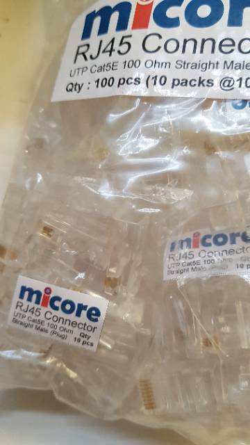 Micore Connector UTP RJ45 Cat.5e