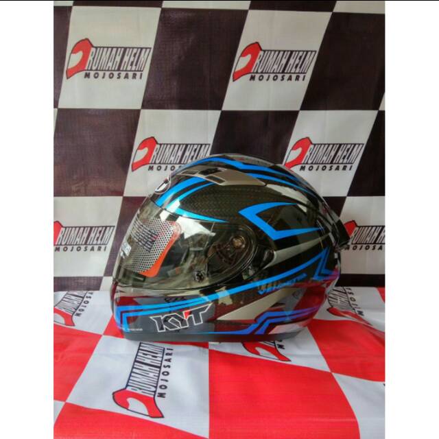 KYT VENDETTA 2 CARBON BLUE BLACK