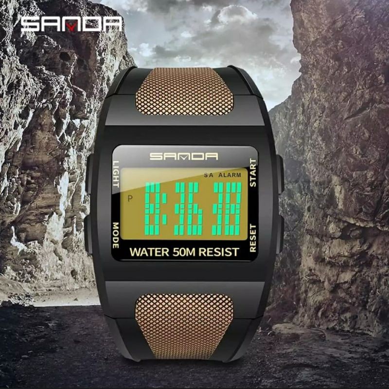 TERVIRAAALLLLL BUAT BERENANG OUTDOOR INDOOR JAM TANGAN SANDA JAM KEREN DIGITAL ANTI AIR JAM TERLARIS