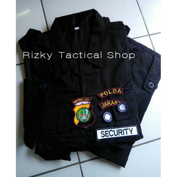 24be seragam pdl security/seragam pdl satpam 9gli