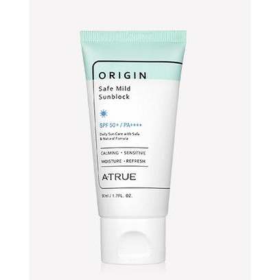 A.TRUE A'TRUE ATRUE ORIGIN SAFE MILD SUNBLOCK (share 5ml - 10ml)