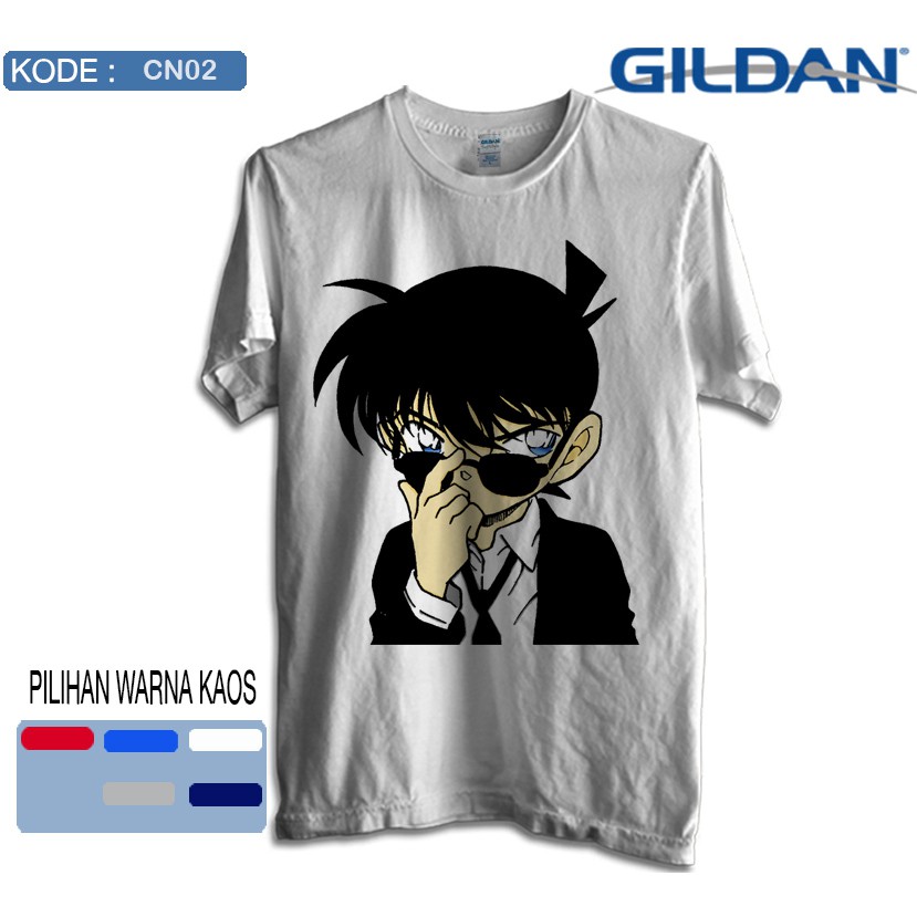 Detektif conan / kaos anime original gildan cn02