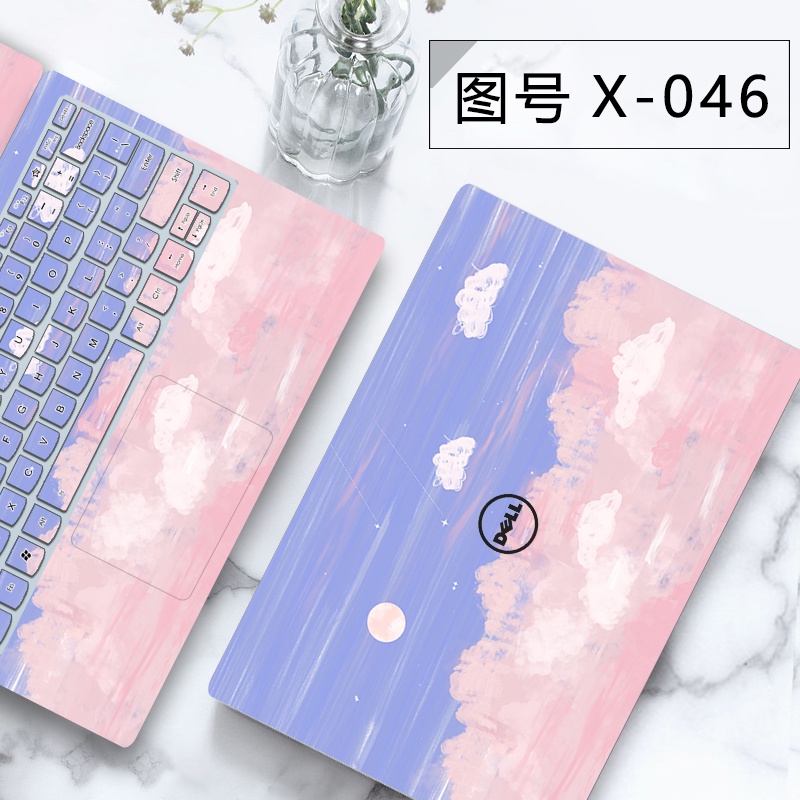 2pcs Stiker Skin Vinyl Motif Kartun Untuk Laptop / Notebook ASUS VIVOBOOK ROG G513Q FX506HC FX506HM Zenbook U3700J U3700E Adolbook 2020 14c