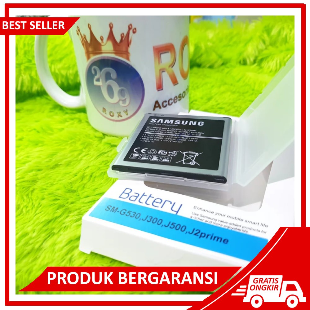 Batre Baterai Hp Samsung J2prime J2pro 2018 J5 J3 J2 Prime Pro G531 G530 Grand Plus Battre