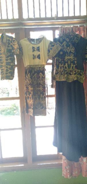 Gamis Syari Atasan Couple Sarimbit Batik Ramadhani Gayatri Prada