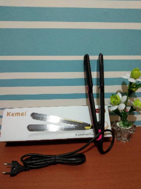 Catokan Rambut Kemei KM-2116 Model Lurus Original Catok Kemei Km 2116 Profesional Catok Rambut Terlaris